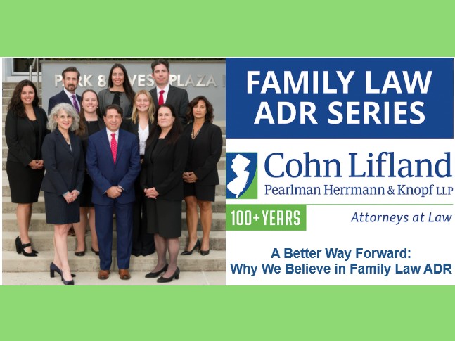 A Better Way Forward: Why We Believe in Family Law ADR
